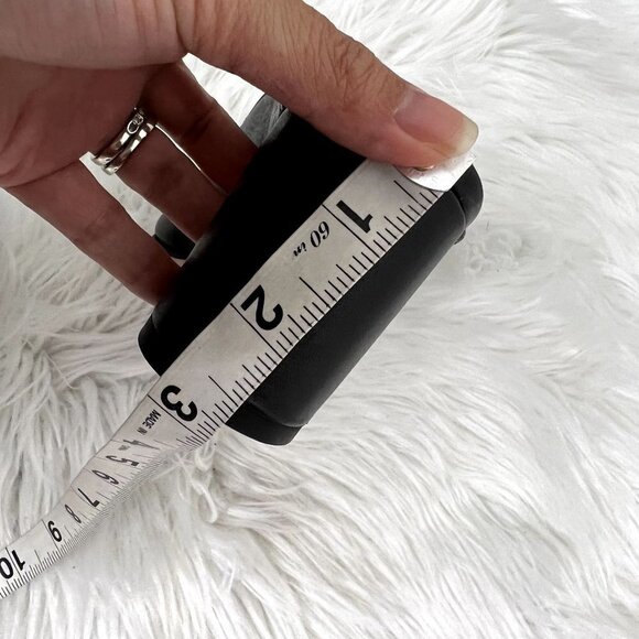 Sole Society Womens 6 Black Leather Carlotta Chunky Heel Mules Slip On - Picture 7 of 7